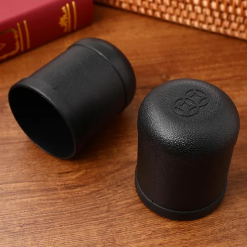 Miniatura 5 de Alipis Vaso de dados de plástico de 2.95 x 2.95 x 3.93 pulgadas, caja de dados duradera para fiesta de KTV, taza divertida con tapa, barajador