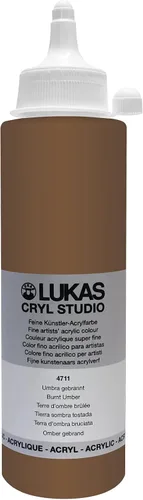 Miniatura 18 de Lukas CRYL Studio Artist - Pintura acrílica para artistas, Alizarín Carmesí, botella de 250 ml - Pinturas acrílicas de alto pigmento para pintar