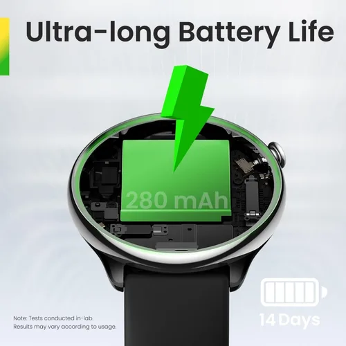 Miniatura 3 de Amazfit GTR Mini - Reloj inteligente de 43 mm, batería para 14 días, GPS, aplicación de fitness AI habilitada, monitoreo de frecuencia cardíaca