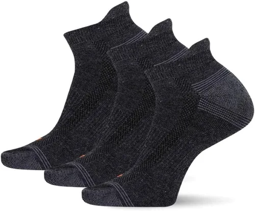 Miniatura 23 de Merrell Paquete de 3 calcetines de senderismo para mujer (pestaña de corte bajo/cuarto/tripulación)