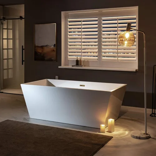 Miniatura 3 de WOODBRIDGE BTA1512-BG-Drain &O + Pillow Bañera, oro cepillado