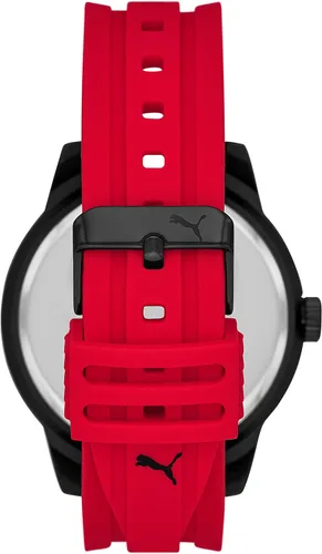 Miniatura 3 de Puma 5 Three-Hand Silicone Sport Watch