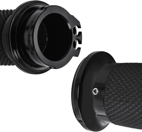 Miniatura 4 de Empuñaduras de manillar de motocicleta de 1 pulgada antideslizantes de goma rombo universal para Harley Kawasaki Yamaha Suzuki