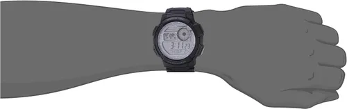Miniatura 4 de Casio Reloj de cuarzo para hombre con correa de resina negro 194 Modelo AE-1000W-7AVCF