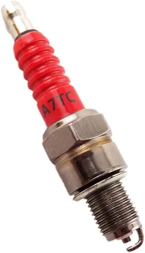 Miniatura 4 de Bujías de encendido A7TC de carreras de alto rendimiento para 50cc 70cc 90cc 110cc 125cc 140cc 150cc 160cc Pit Dirt Bike Motocicleta ATV Quad