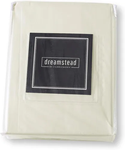 Miniatura 4 de Cuddledown Dreamstead - Juego de sábanas 100 % algodón, 300 hilos, tejido satinado de lujo, algodón peinado puro, suave, resistente a las arrugas