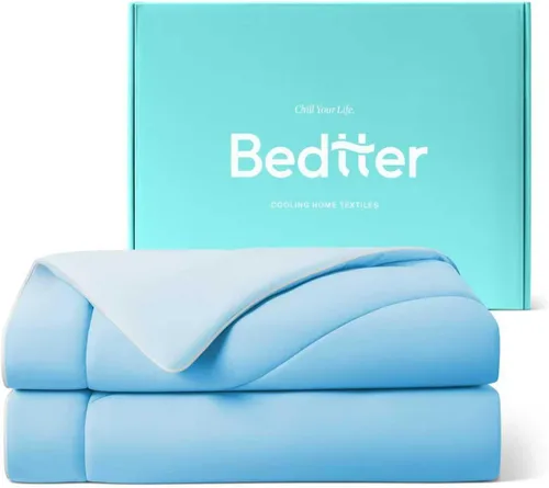 Miniatura 18 de Bedtter - Mantas refrescantes para personas que duermen con calor - Manta de verano fina y ligera, transpirable y suave, refrescante de doble cara