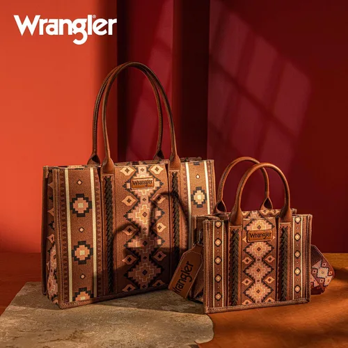 Miniatura 6 de Wrangler - Cartera para tarjetas de crédito para mujer, estilo bohemio, azteca, con bolsillo con cremallera