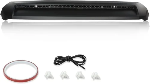 G-PLUS Rejilla de moldura de protuberancia delantera superior compatible con Toyota Tundra 2014-2021 761800C030C0 TO1231102 Rejilla de protuberancia
