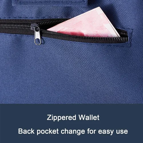Miniatura 4 de Bolsa de repuesto para carrito de compras, bolsa de almacenamiento de 30 L, bolsa de almacenamiento de tela Oxford impermeable, bolsa de repuesto
