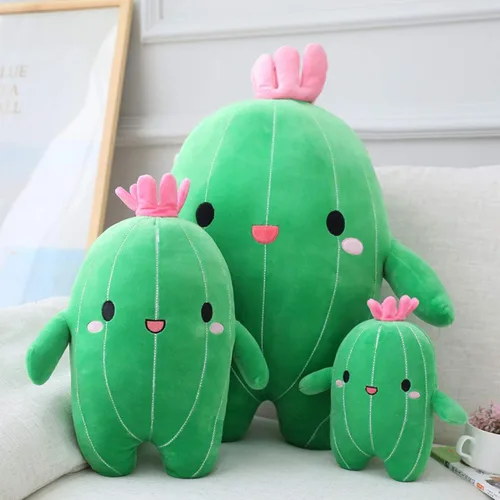 Miniatura 6 de AngelGift Muñeco de cactus grande y suave de peluche, animales de peluche de cactus, juguete de peluche, juguetes de peluche de cactus, el mejor
