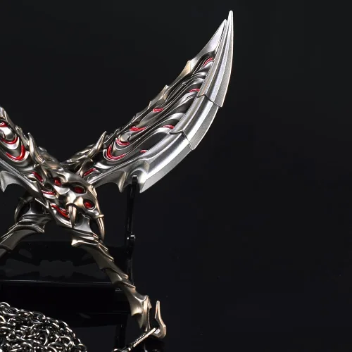 Miniatura 7 de Superbuybox Cuchillo de Valorant, figuras de acción de artes marciales, colección de juegos, llavero, decoración de escritorio, mochila, colgante