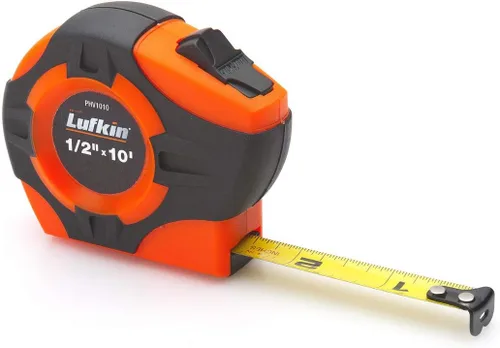 Cinta Crescent Lufkin PHV1035CMN de 0.748 in x 16.4 ft, color naranja de alta visibilidad