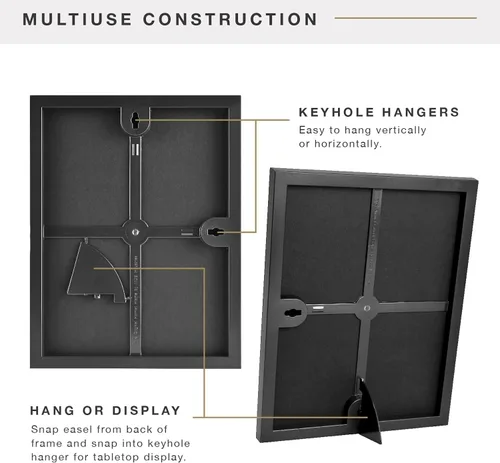 Miniatura 76 de MCS Marco de formato Room Essentials - 8.5x11' (negro)
