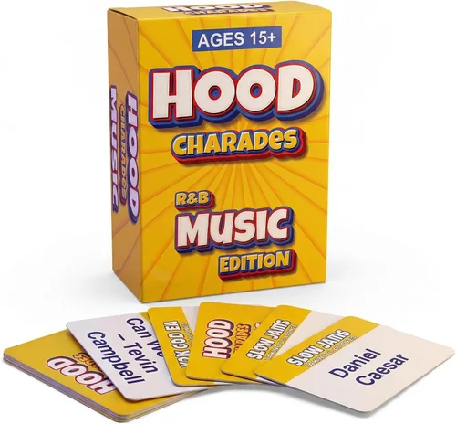 Miniatura 13 de Juegos de Cartas de Charadas del Barrio de Black Owned para Personas ¡Es Una Cosa! Trivia Nocturna Urbana para Adultos pero Cultural. Si Te Encanta