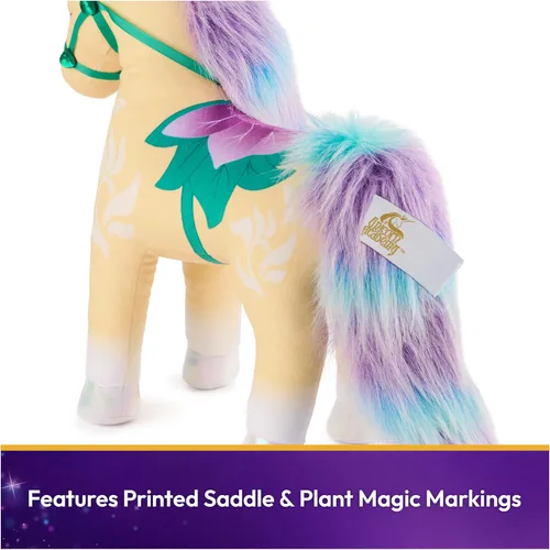 Miniatura 5 de Unicorn Academy Peluche Oficial de Leaf, Animal de Peluche de Unicornio, Juguetes para Niñas de 1 Año en Adelante, Amarillo, 15