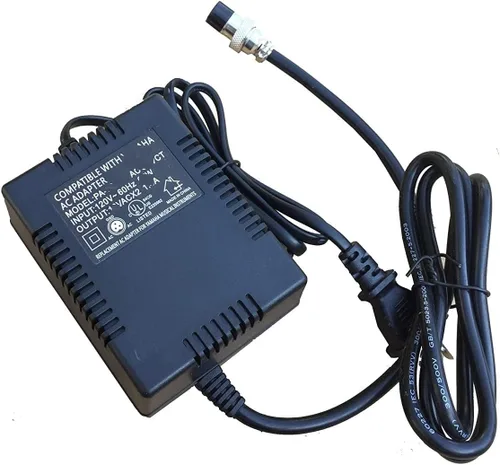 Adaptador de CA de repuesto - Fuente de alimentación compatible con mezclador Yamaha MG10 de 10 canales
