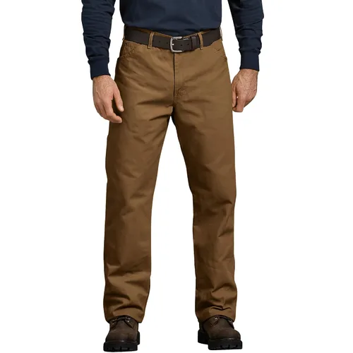 Miniatura 9 de Dickies Jeans de carpintero para hombre, ajuste relajado, pierna recta, Negro, 30 x 30