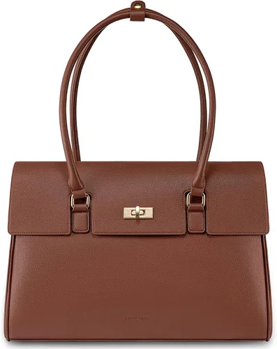 Miniatura 12 de LOVEVOOK Bolso de Mensajero para Computador Portátil para Mujeres, Bolso de Hombro Cruzado para Computador y Negocios, Profesional, Bolso de Mano