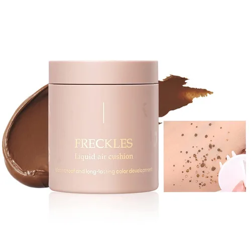 Miniatura 4 de Pecas de pecas a prueba de sudor, impermeable, de larga duración, pequeño sello de pecas sintéticas, maquillaje natural realista para pecas
