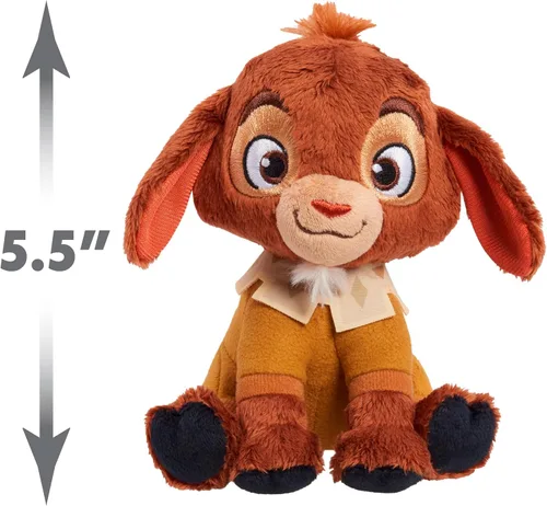 Miniatura 5 de Disney Wish Peluche Parlante Valentino de 5 Pulgadas, Animal de Peluche, Cabra, Felpa Súper Suave, Juguetes para Niños de 2 Años en Adelante por