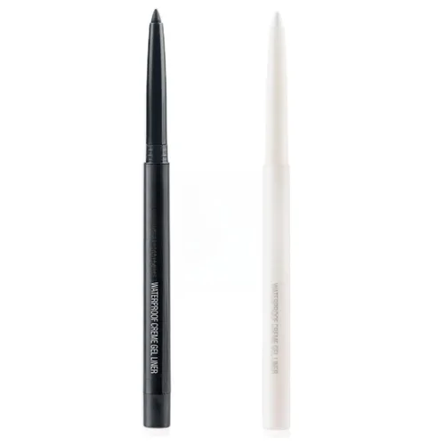 Miniatura 22 de lápiz delineador de ojos retráctil delineador de ojos pigmentado cremoso a prueba de manchas lápiz delineador de ojos verde menta A-verde menta