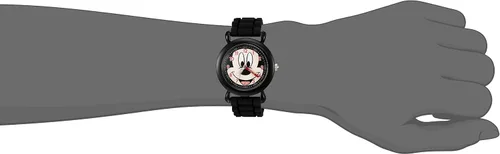Miniatura 2 de Disney Mickey Mouse Kids' Plastic Time Teacher Analog Quartz Silicone Strap Watch