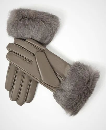 Miniatura 4 de YISEVEN Guantes de piel de cordero con pantalla táctil para mujer