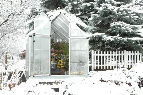 Miniatura 4 de Snap & Grow invernadero de 6 pies, plateado, tamaño: 6' x 8', Plateado