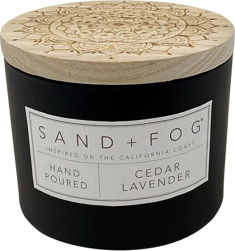 Miniatura 58 de Sand + Fog Vela aromática - Calabaza y Clavo – Fragancias y tamaños adicionales – Mecha 100% de algodón sin plomo - Velas de lujo en tarro