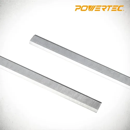 Miniatura 2 de POWERTEC Cuchillas cepilladoras de 12-1/2 pulgadas para cepilladora Wilton 99178, 34463, juego de 2 (128184)
