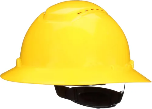 Miniatura 12 de 3M Hard Hat SecureFit H-800 Series Casco de seguridad estilo ala completa con sensor Uvicator, suspensión de trinquete de difusión de presión de 4
