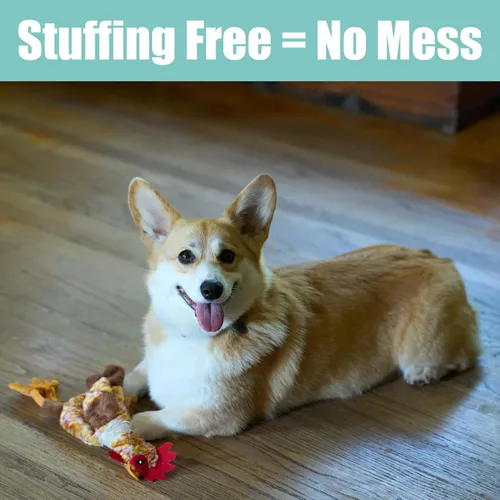 Miniatura 4 de SPOT Skinneeez Pollo de 33 cm de felpa sin relleno con sonido para perros – Juguete masticable suave e interactivo para perros pequeños y medianos
