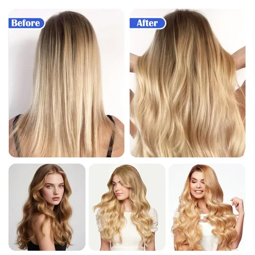Miniatura 5 de Rodillos para el cabello, paquete de 12 rulos de pelo autoagarre para cabello largo, peinado rizado de bricolaje, los colores pueden variar, grande