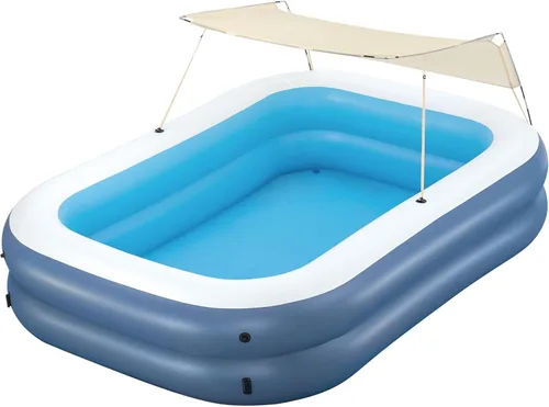 H2OGO! - Piscina familiar inflable de 8 pies, 4 pulgadas x 70 pulgadas, para niños a partir de 6 años
