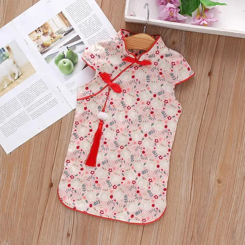 Miniatura 2 de Vestido de princesa casual Cheongsam de estilo chino, para niña