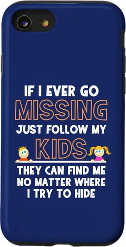 Miniatura 18 de If I Ever Go Missing Follow My Kids Funny Parenting Case for iPhone 17