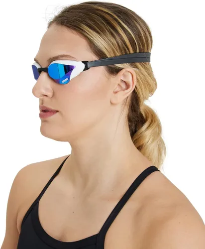 Miniatura 3 de Arena Gafas de natación de carreras unisex Cobra Core Swipe antivaho para hombres y mujeres con lente de policarbonato con espejo/sin espejo