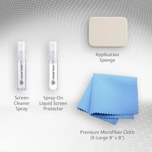 Miniatura 2 de ProofTech SPRAY ON Protector de pantalla de vidrio líquido para hasta 10 dispositivos, resistente a arañazos y grietas, nanoprotección para todos