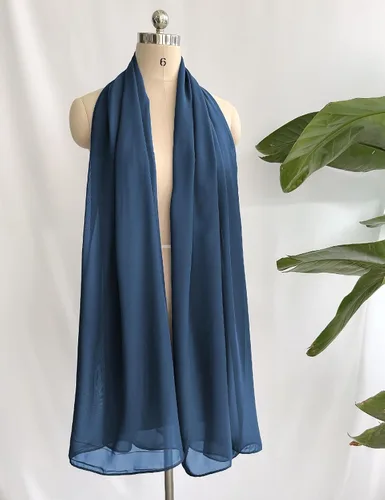 Miniatura 3 de BEAUTELIATE Soft Chiffon Scarfs Shawls and Wraps for Evening Dresses Bridal Wedding Shawl Wraps