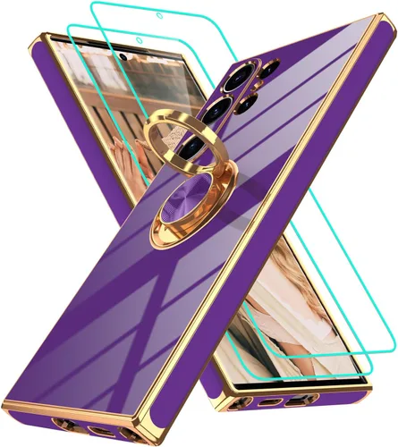 Miniatura 102 de Gritup Funda para Samsung Galaxy A14 5G: Funda Samsung A14 con 2 Protectores de Pantalla, Soporte de Anillo con Rotación 360°, Soporte Magnético