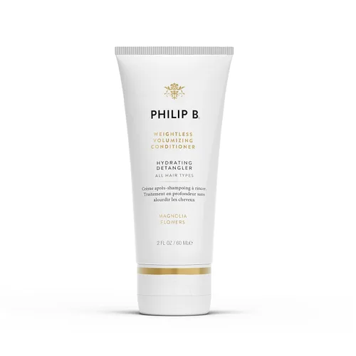 PHILIP B Acondicionador voluminizador sin peso, 2 fl. oz. (2.0 fl oz) - Desenredante de cabello ultraligero, añade cuerpo y brillo extra