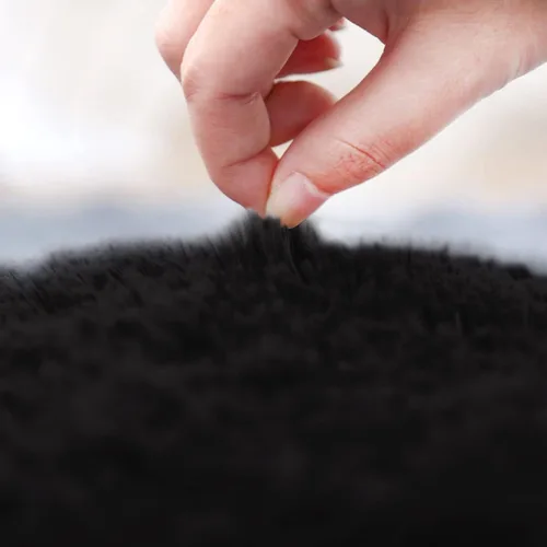 Miniatura 4 de Juego de alfombras de baño ultrasuaves antideslizantes, 3 piezas de felpilla para bañera, ducha y suelo de inodoro, color sólido absorbente de felpa