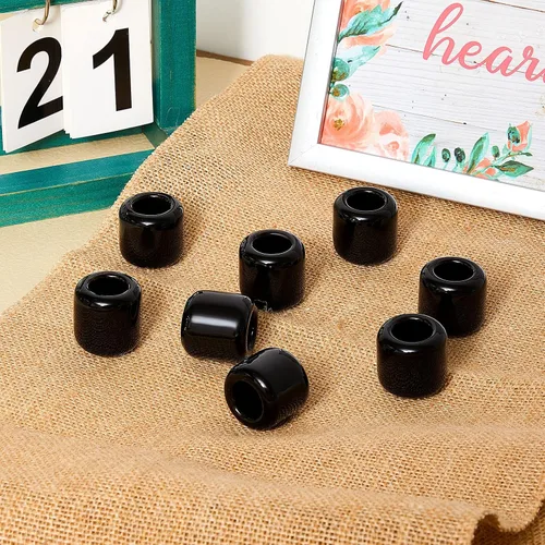 Miniatura 3 de Suclain 10 Pcs 0.7 Inch Chime Candle Holder Small Candle Holders Ceramic Holder for Rituals, Spells, Vigil, Altar, Witchcraft, Wiccan Supplies