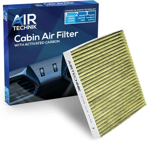 Miniatura 9 de AirTechnik CF10729 - Filtro de aire de cabina con carbón activado (paquete de 2) Compatible con Chrysler 200, Cirrus, Sebring, Dodge Avenger