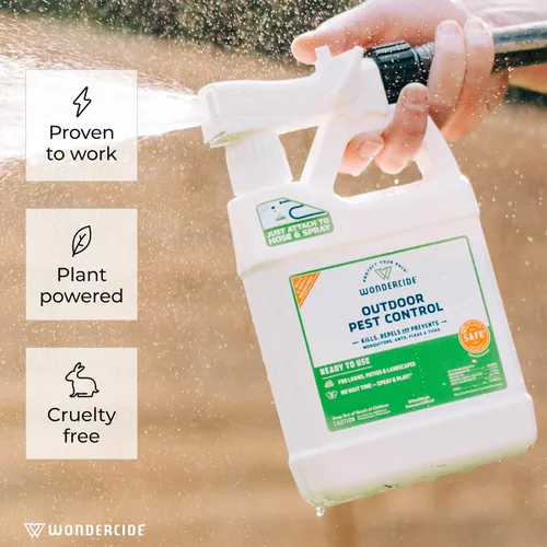 Miniatura 8 de Wondercide - EcoTreat - Spray para control de plagas para exteriores listo para usar con aceites esenciales naturales - repelente de mosquitos