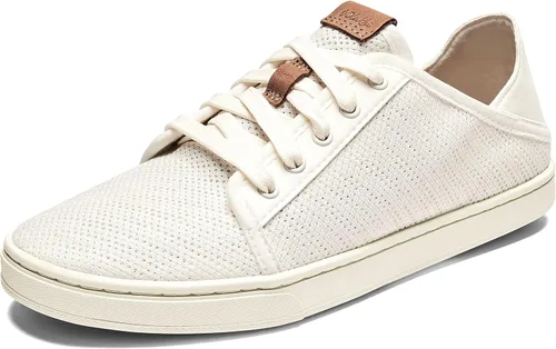 OLUKAI Pehuea Li - Tenis de meter para mujer, zapatos casuales para uso diario con talón abatible y diseño de malla transpirable, ligeros y cómodos
