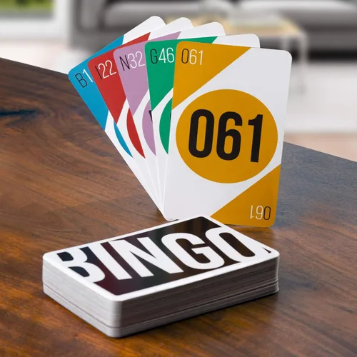 Miniatura 5 de Royal Bingo - Tarjetas de llamadas jumbo – Paquete de 84 – Alta Visibilidad, 5.25 x 3.75 pulgadas por tarjeta, reemplazo para rifa y bolas