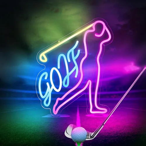 Miniatura 8 de Good Vibe - Letrero de neón con luces LED de neón rosadas, decoración de pared para dormitorio, letrero LED alimentado por USB para decoración