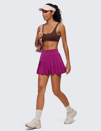 Miniatura 29 de CRZ YOGA Butterluxe - Mini brasier para mujer, cuello redondo, de bajo impacto, inalámbrico, deportivo, yoga, acolchado, para entrenamiento